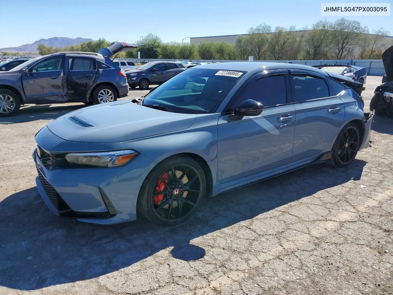 HONDA CIVIC 2023, VIN JHMFL5G47PX003095