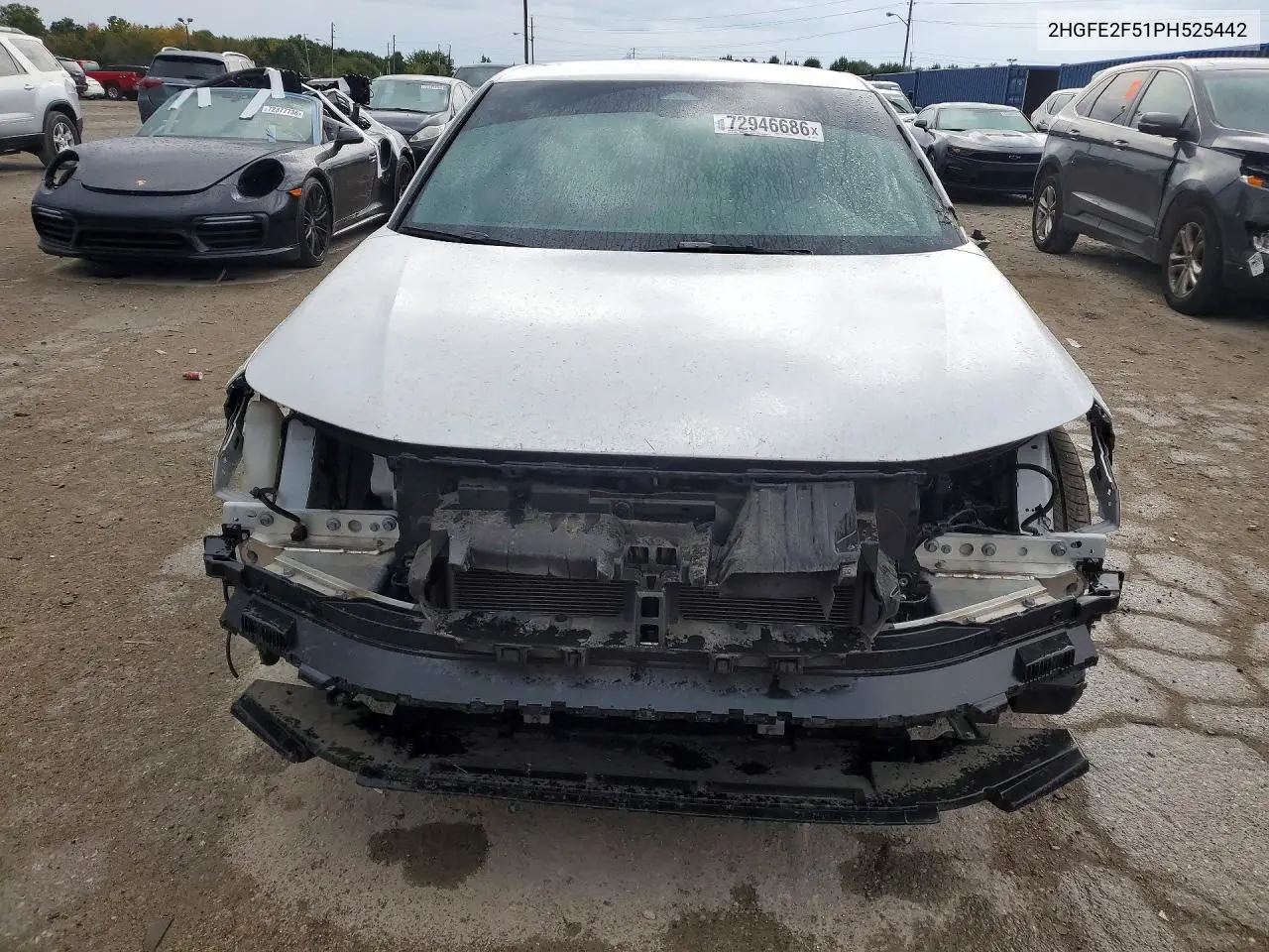 2023 HONDA CIVIC VIN 2HGFE2F51PH525442 — фото 5