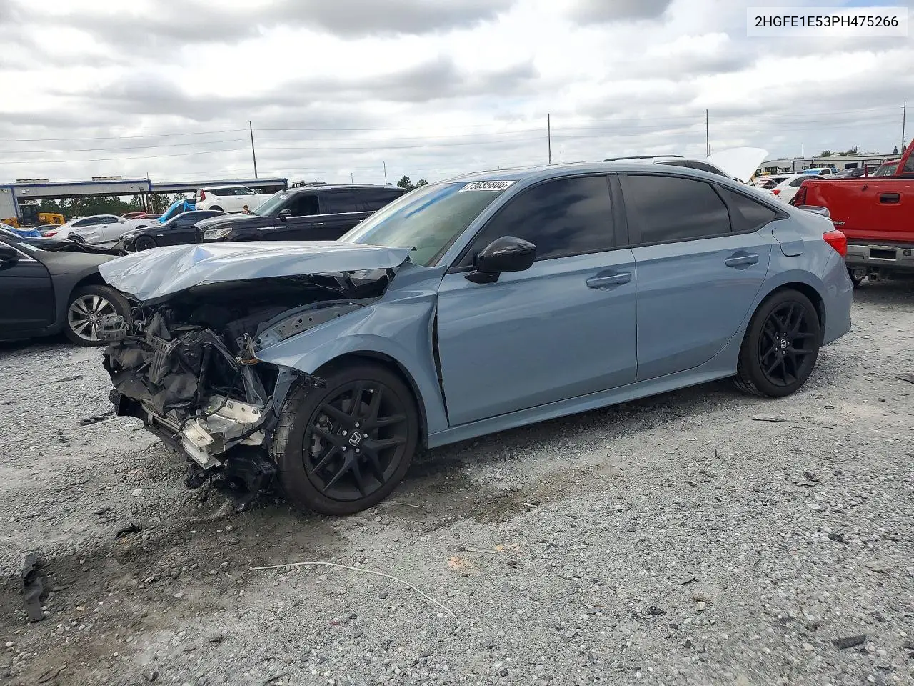 HONDA CIVIC 2023, VIN 2HGFE1E53PH475266