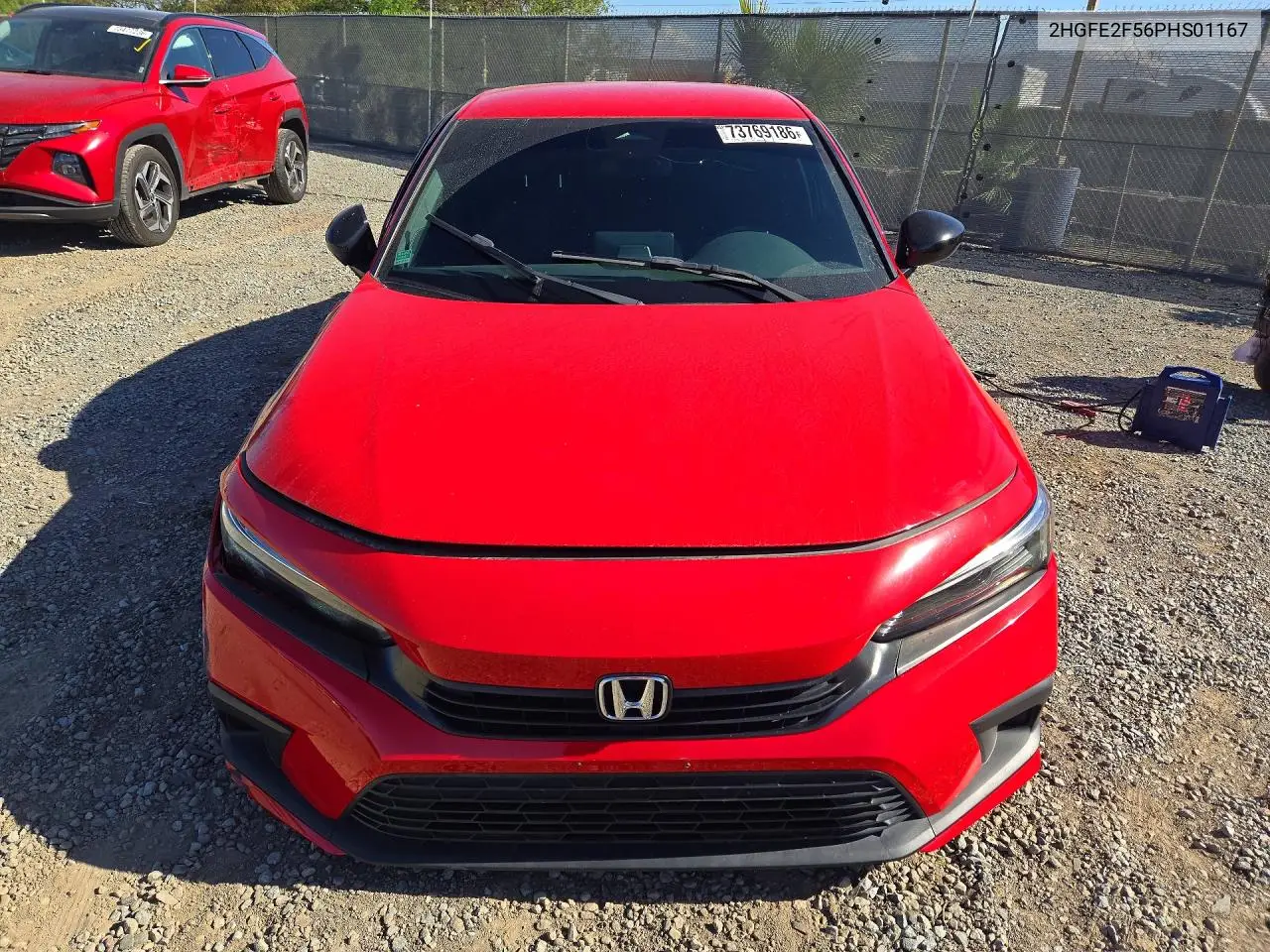 2023 HONDA CIVIC VIN 2HGFE2F56PHS01167 — фото 5