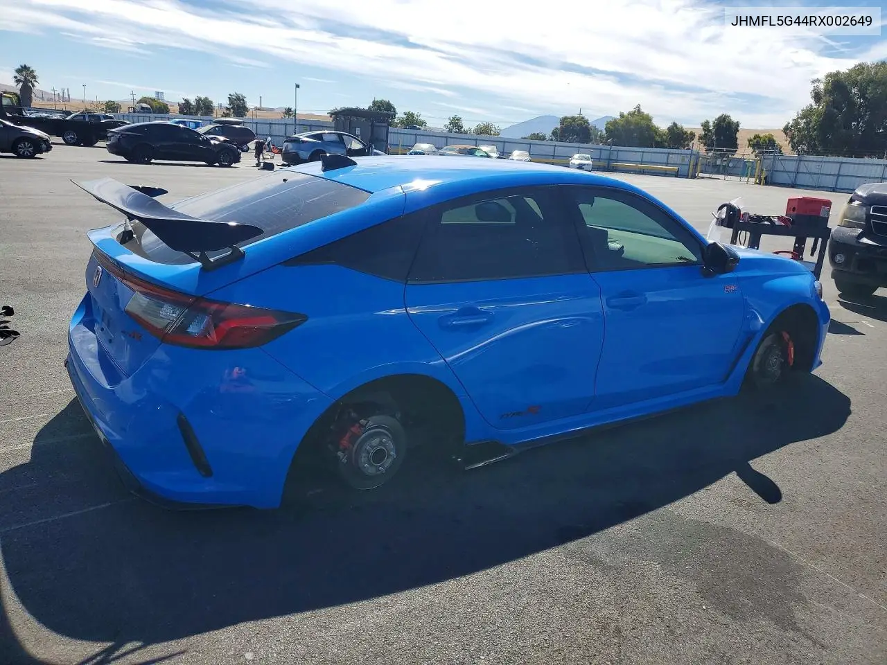2024 HONDA CIVIC VIN JHMFL5G44RX002649 — фото 3