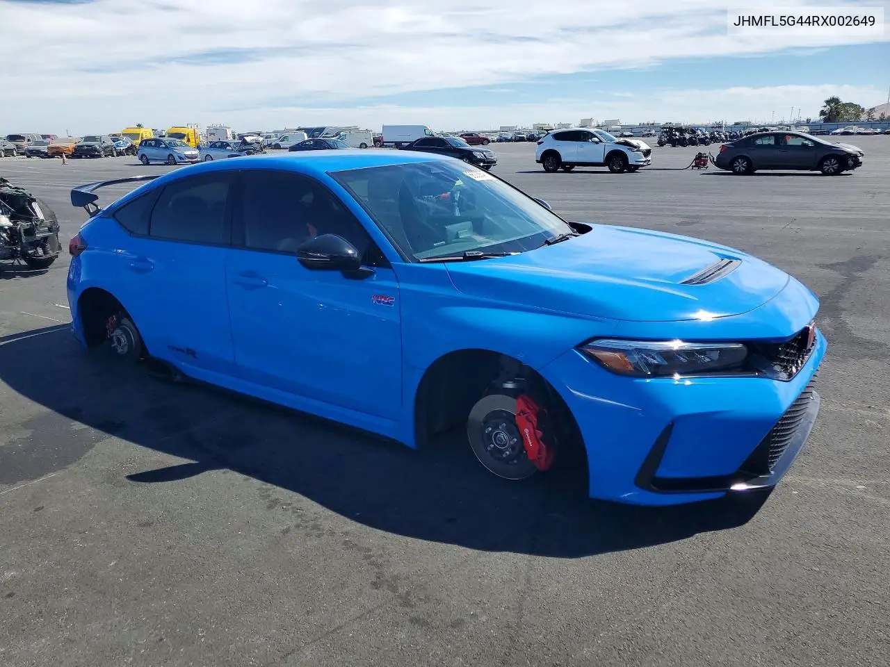 2024 HONDA CIVIC VIN JHMFL5G44RX002649 — фото 4
