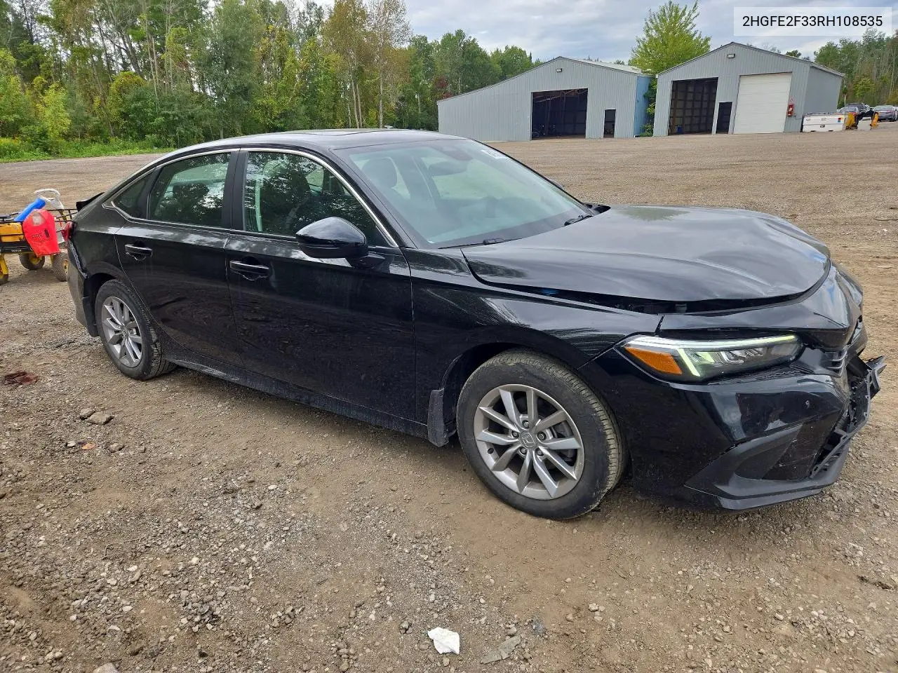 2024 HONDA CIVIC VIN 2HGFE2F33RH108535 — фото 4