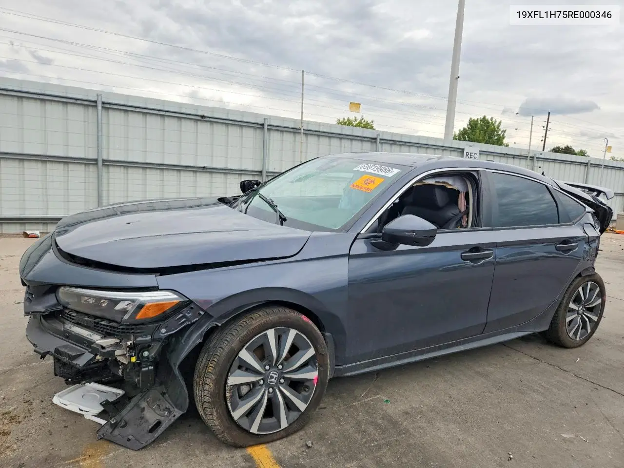 HONDA CIVIC 2024, VIN 19XFL1H75RE000346