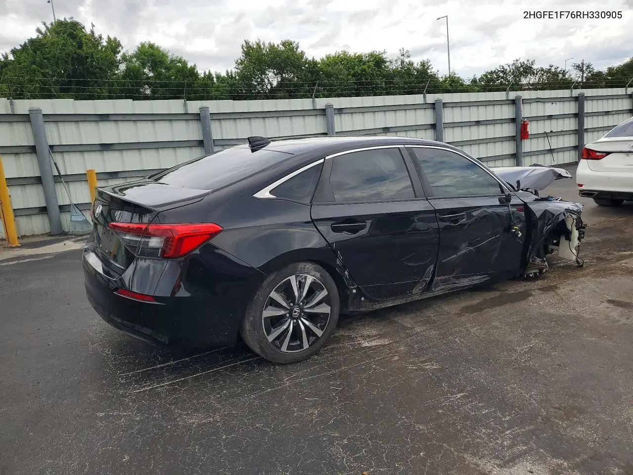 2024 HONDA CIVIC VIN 2HGFE1F76RH330905 — фото 3