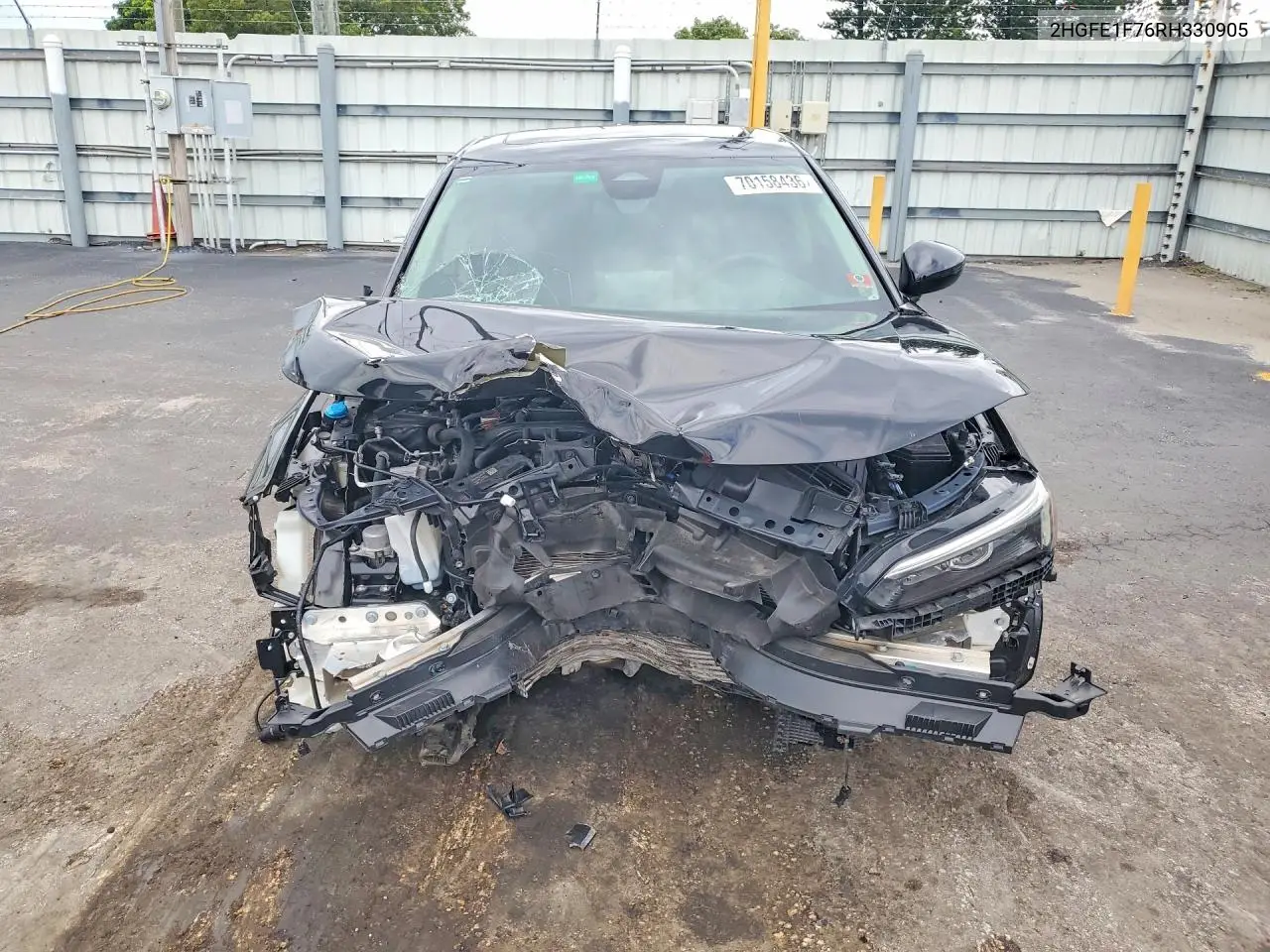 2024 HONDA CIVIC VIN 2HGFE1F76RH330905 — фото 5