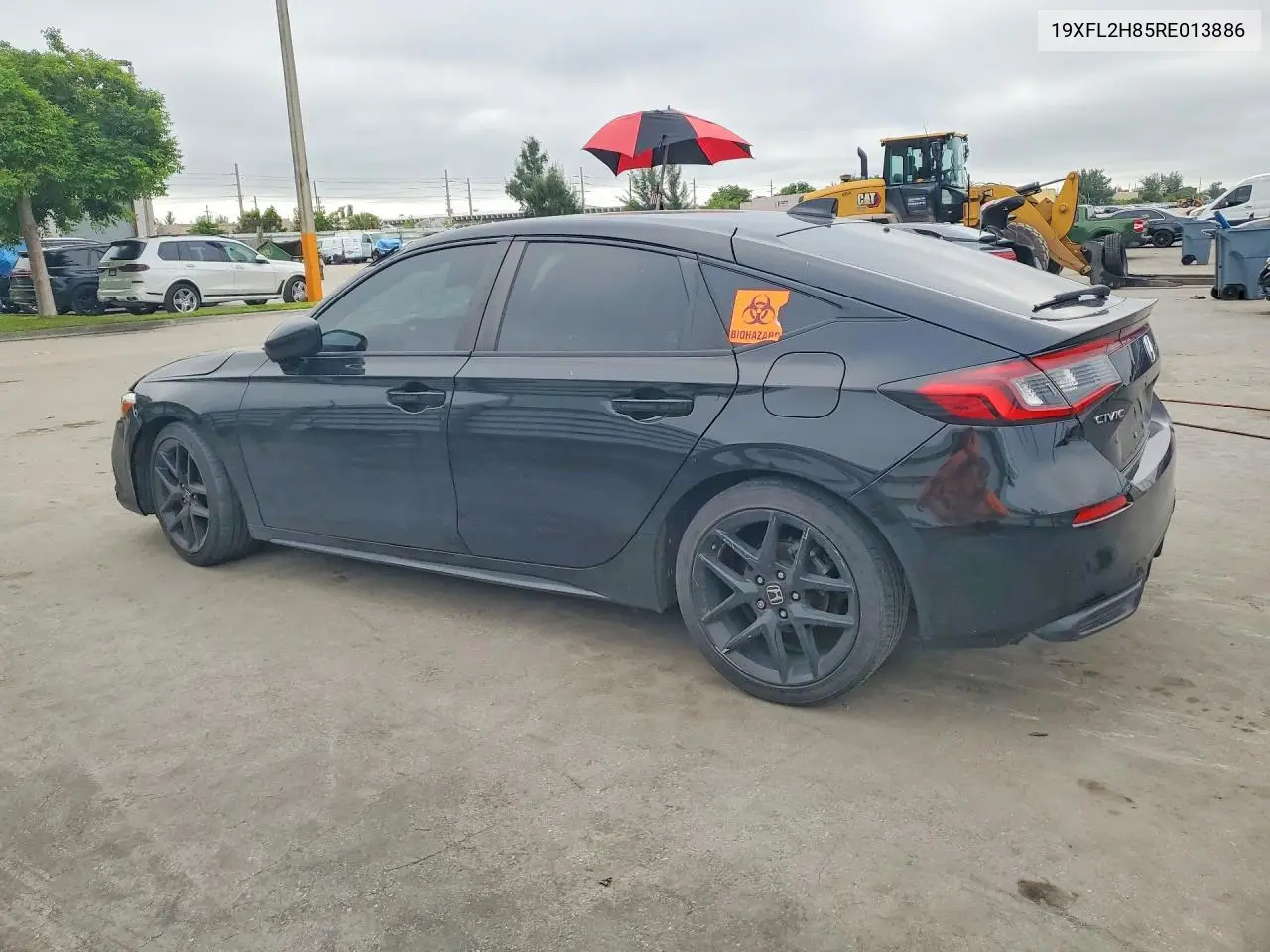2024 HONDA CIVIC VIN 19XFL2H85RE013886 — фото 2