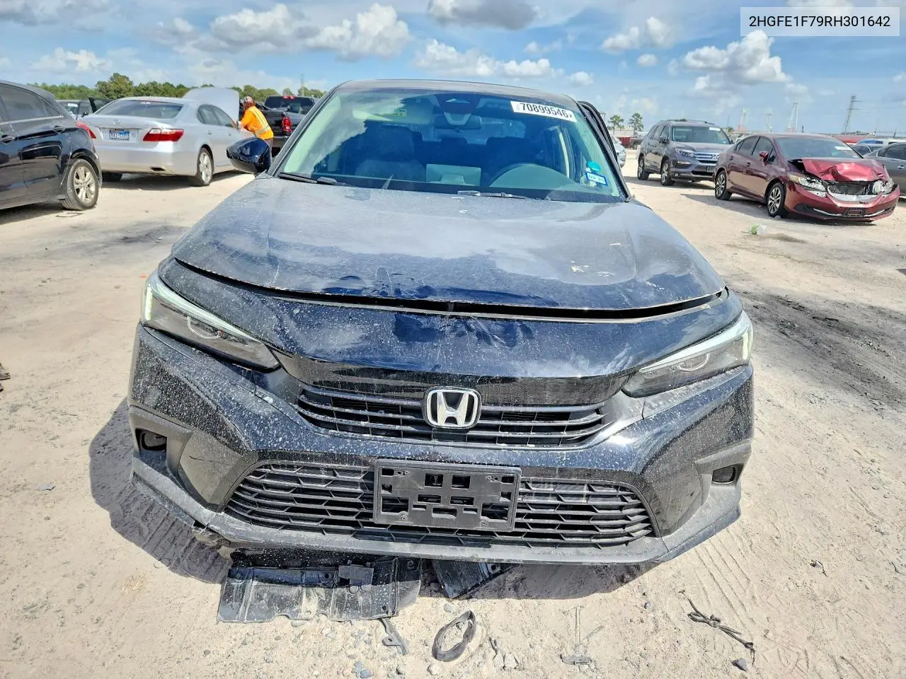 2024 HONDA CIVIC VIN 2HGFE1F79RH301642 — фото 5