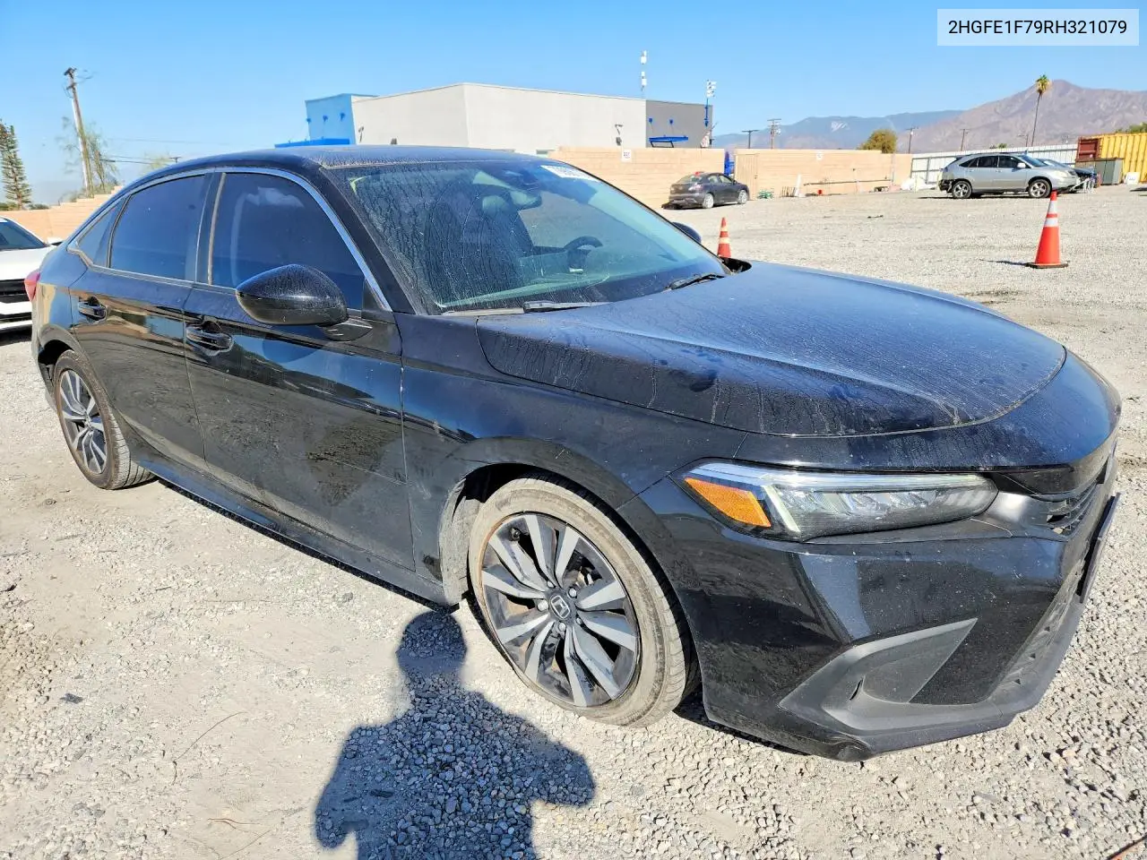 2024 HONDA CIVIC VIN 2HGFE1F79RH321079 — фото 4