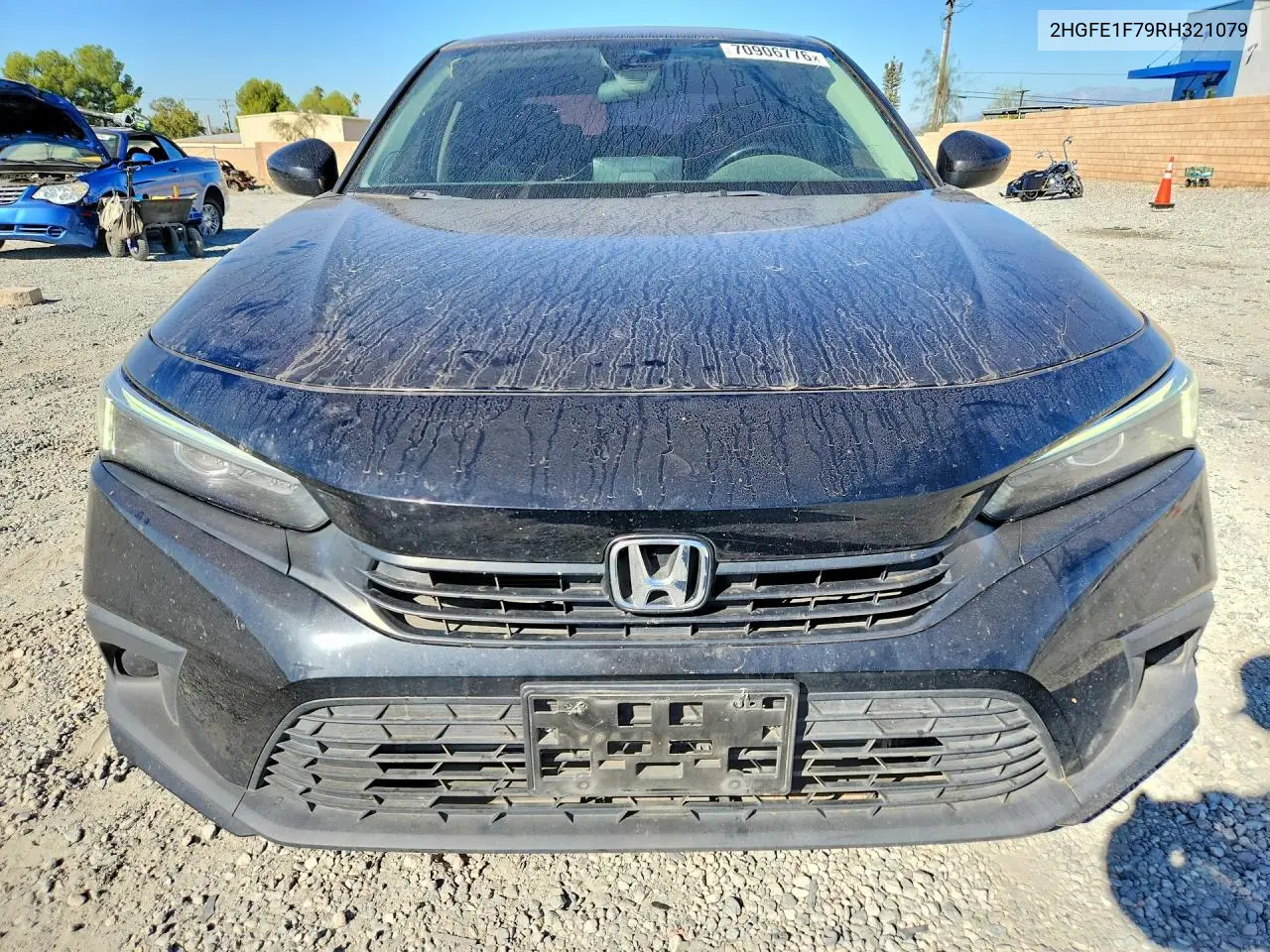 2024 HONDA CIVIC VIN 2HGFE1F79RH321079 — фото 5