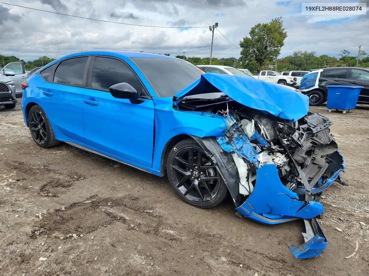 2024 HONDA CIVIC VIN 19XFL2H88RE028074 — фото 5