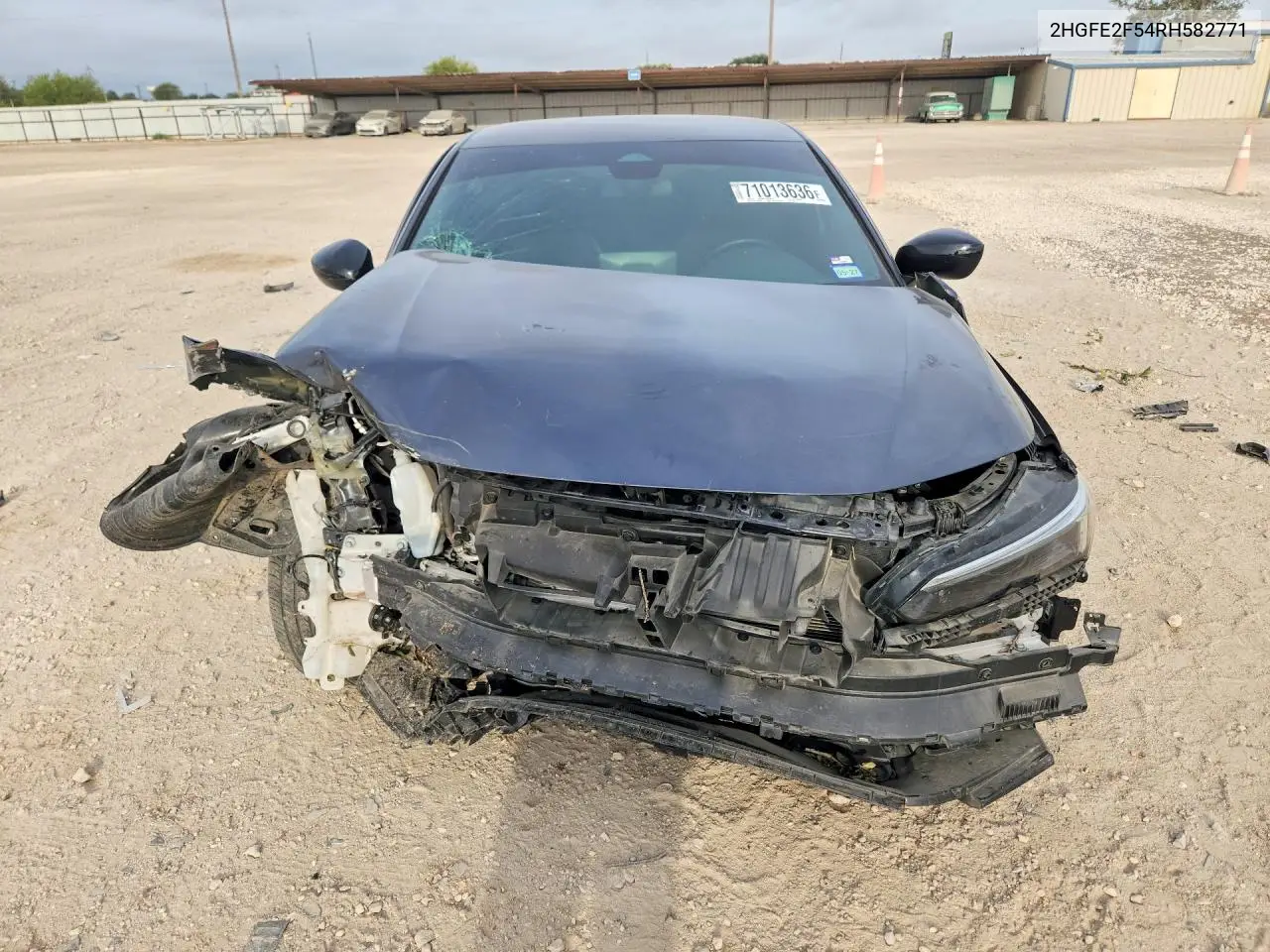 2024 HONDA CIVIC VIN 2HGFE2F54RH582771 — фото 5