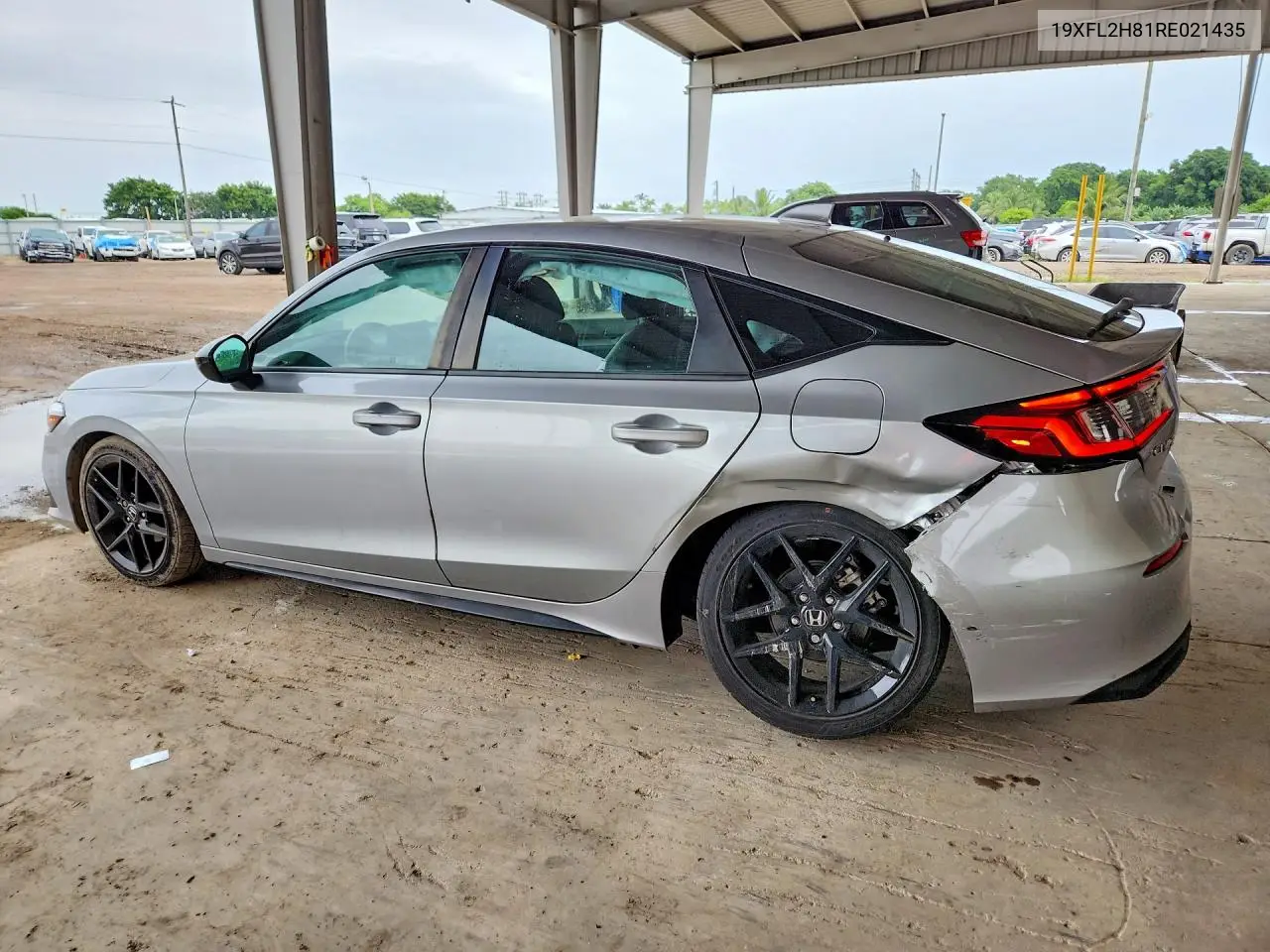 2024 HONDA CIVIC VIN 19XFL2H81RE021435 — фото 2
