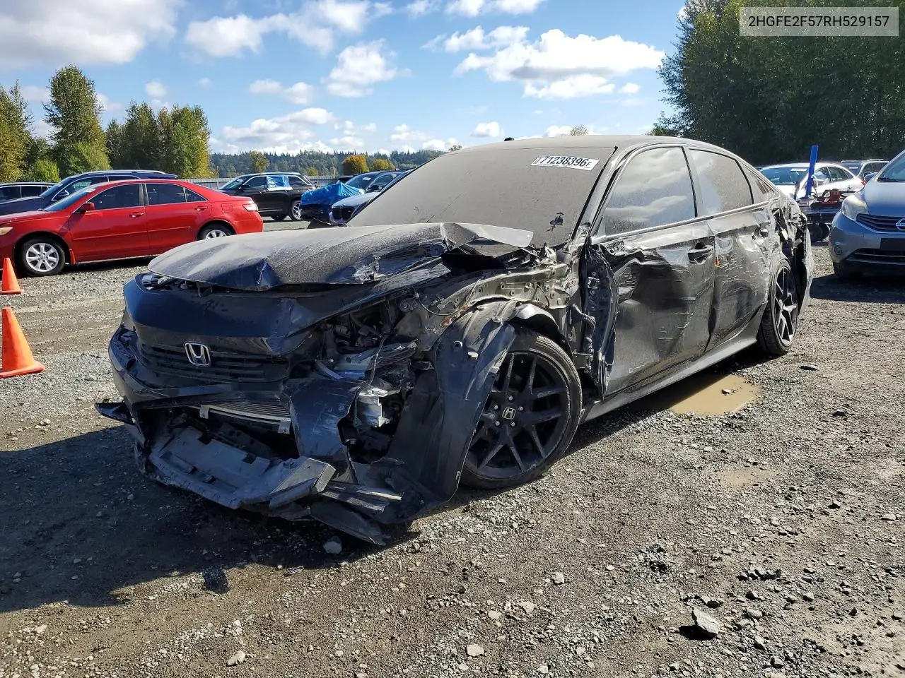 HONDA CIVIC 2024, VIN 2HGFE2F57RH529157