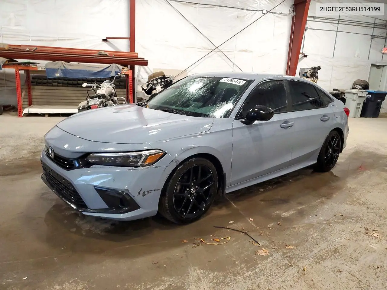 HONDA CIVIC 2024, VIN 2HGFE2F53RH514199