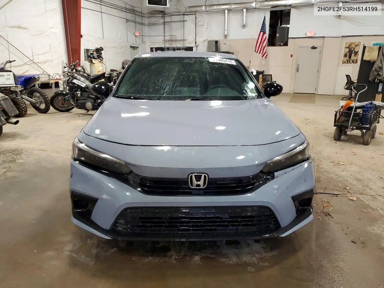 2024 HONDA CIVIC VIN 2HGFE2F53RH514199 — фото 5