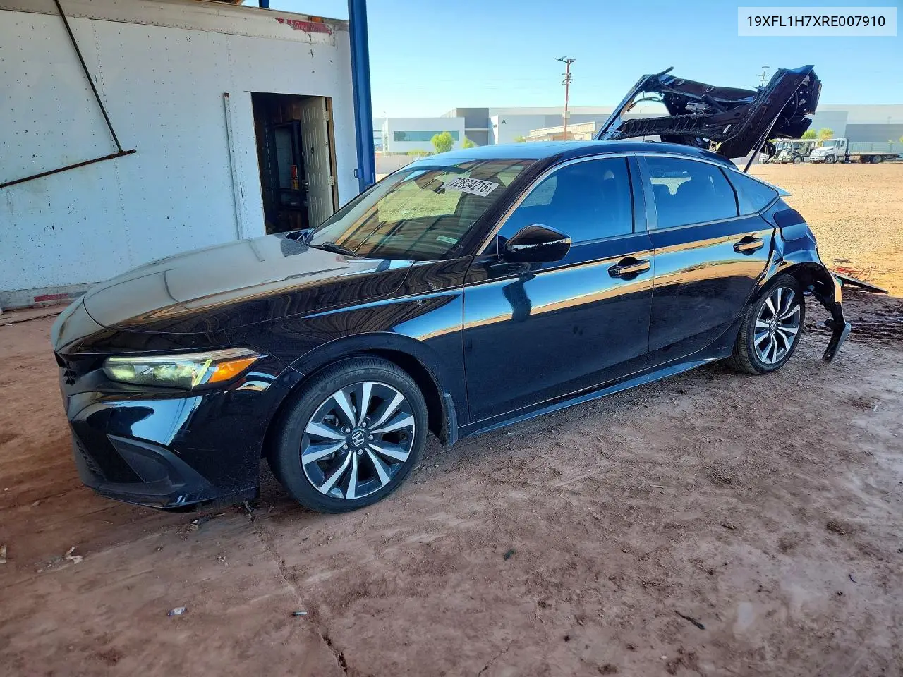 HONDA CIVIC 2024, VIN 19XFL1H7XRE007910