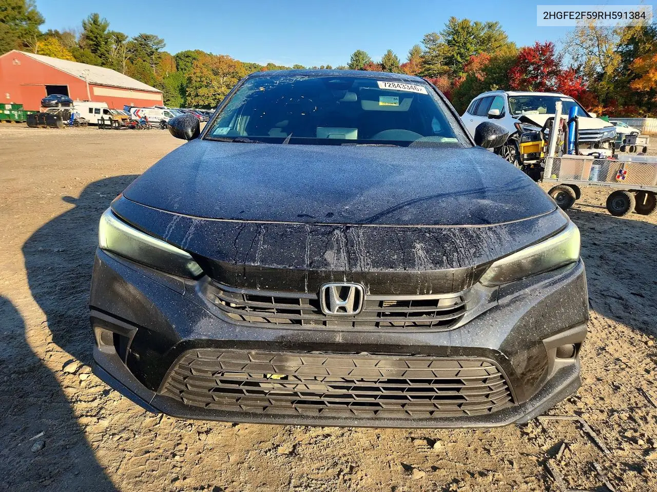 2024 HONDA CIVIC VIN 2HGFE2F59RH591384 — фото 5