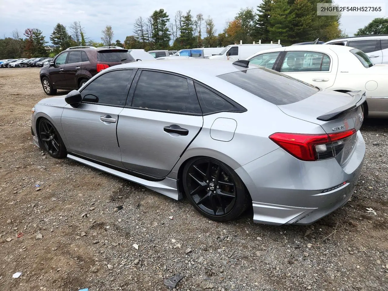 2024 HONDA CIVIC VIN 2HGFE2F54RH527365 — фото 2