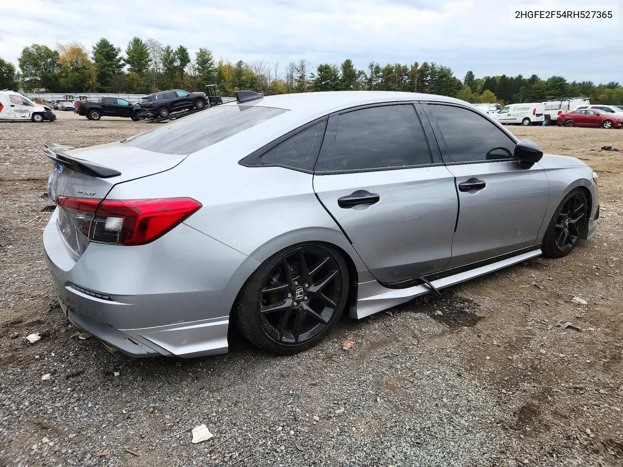 2024 HONDA CIVIC VIN 2HGFE2F54RH527365 — фото 3