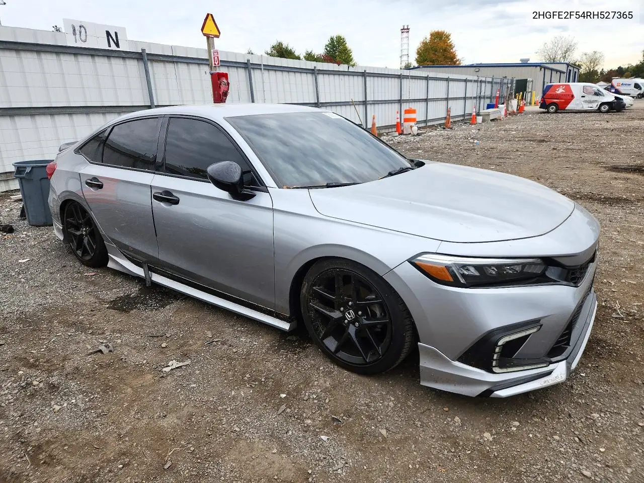 2024 HONDA CIVIC VIN 2HGFE2F54RH527365 — фото 4