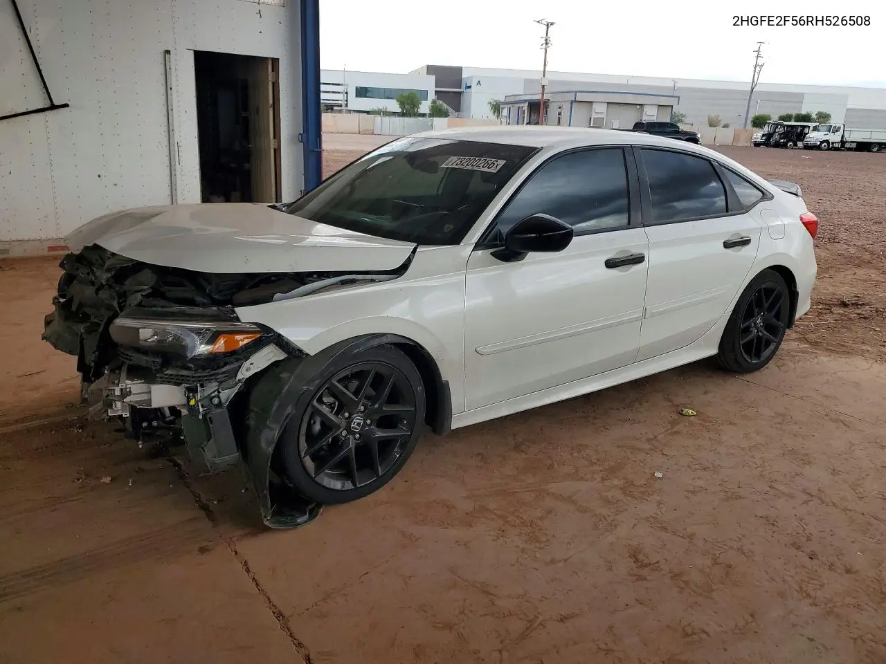 HONDA CIVIC 2024, VIN 2HGFE2F56RH526508