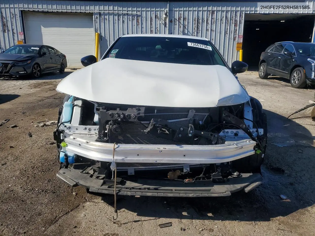 2024 HONDA CIVIC VIN 2HGFE2F52RH581585 — фото 5