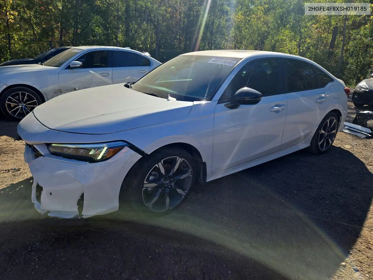 HONDA CIVIC 2025, VIN 2HGFE4F8XSH019185