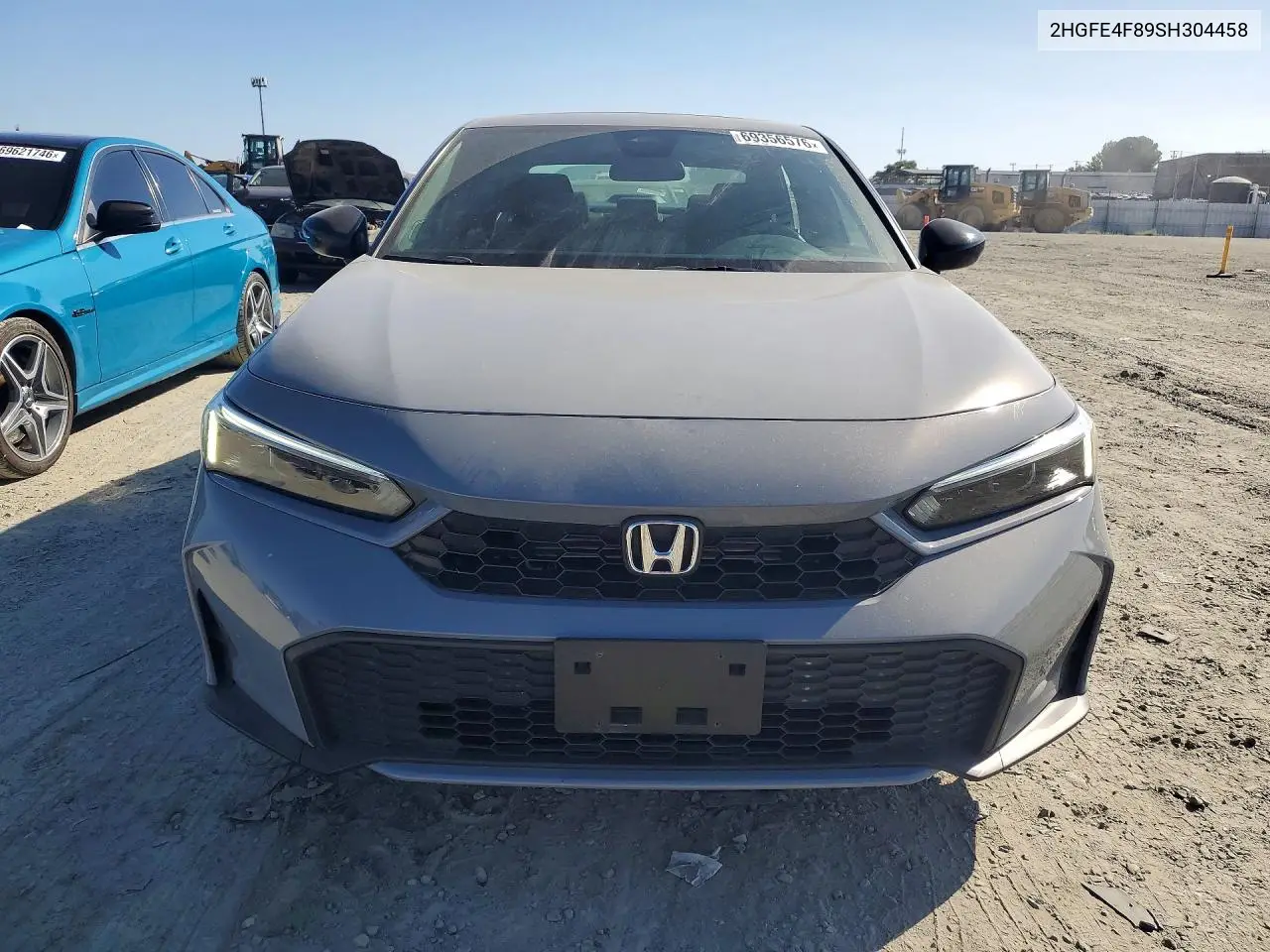 2025 HONDA CIVIC VIN 2HGFE4F89SH304458 — фото 5