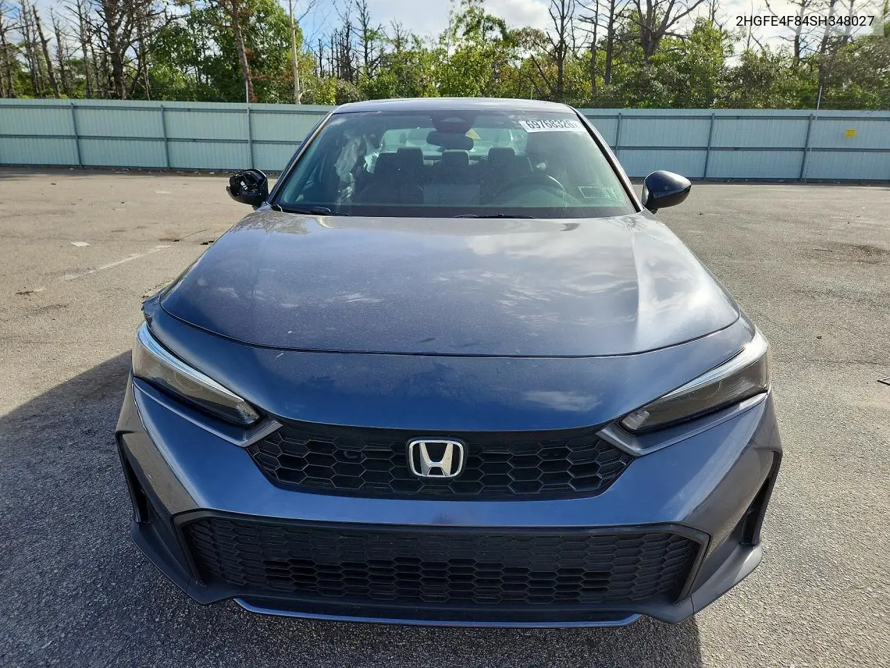 2025 HONDA CIVIC VIN 2HGFE4F84SH348027 — фото 5