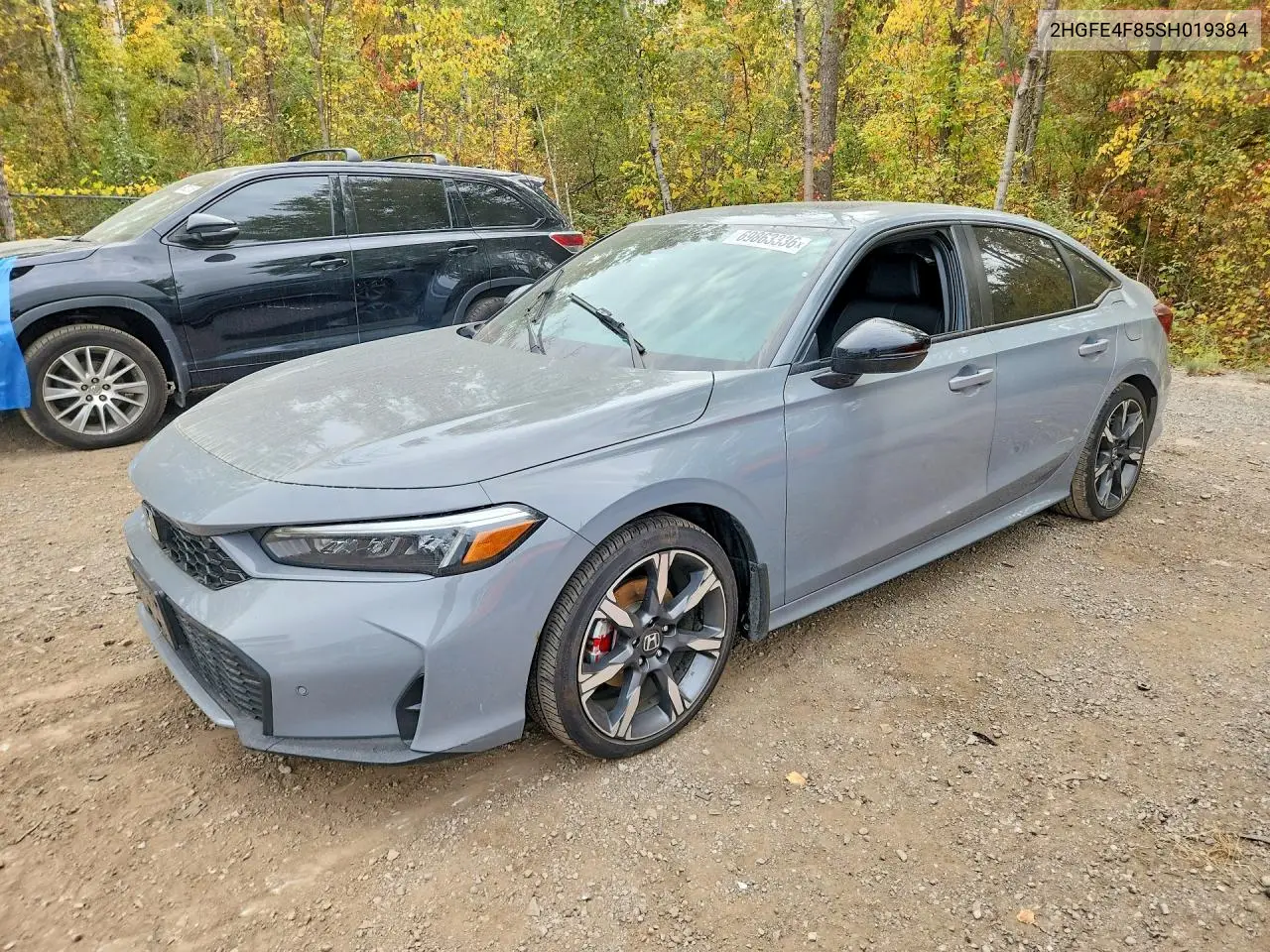 HONDA CIVIC 2025, VIN 2HGFE4F85SH019384