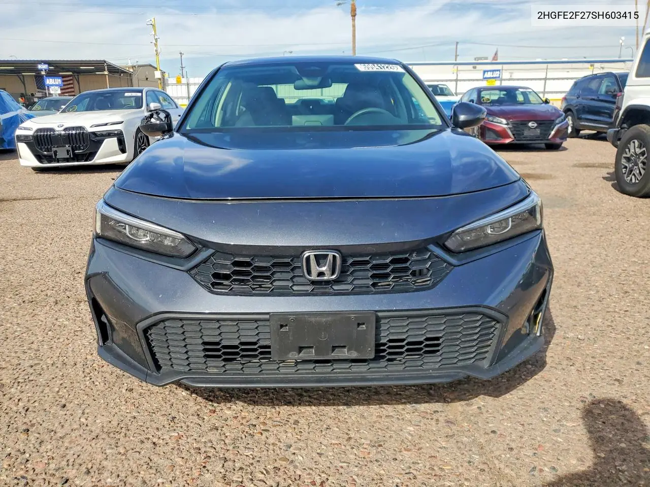 2025 HONDA CIVIC VIN 2HGFE2F27SH603415 — фото 5