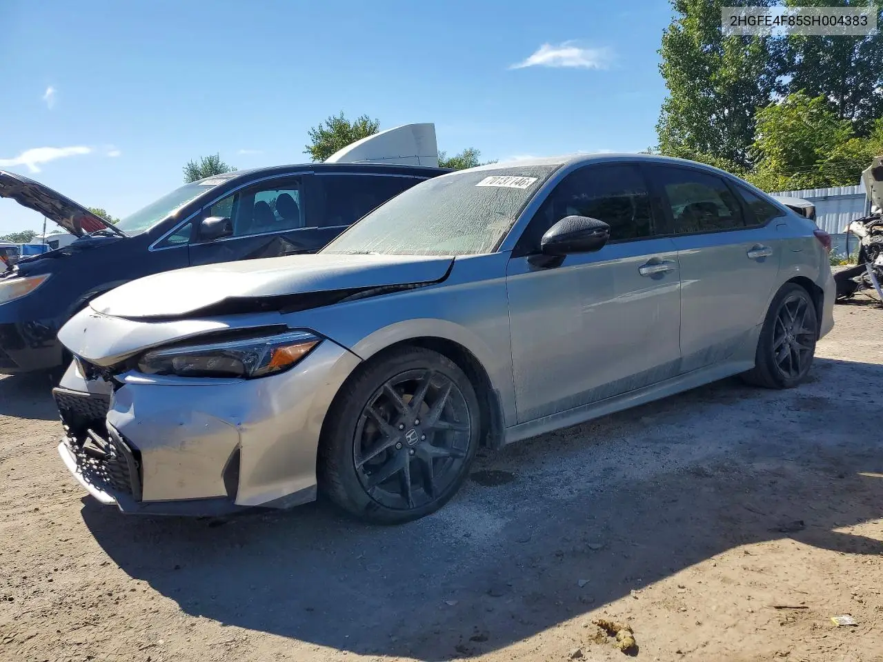 HONDA CIVIC 2025, VIN 2HGFE4F85SH004383