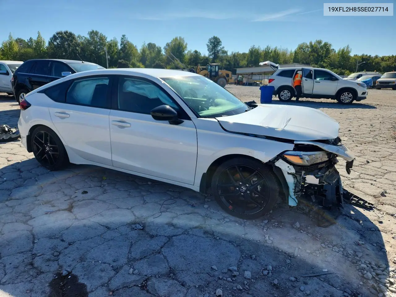 2025 HONDA CIVIC VIN 19XFL2H85SE027714 — фото 4