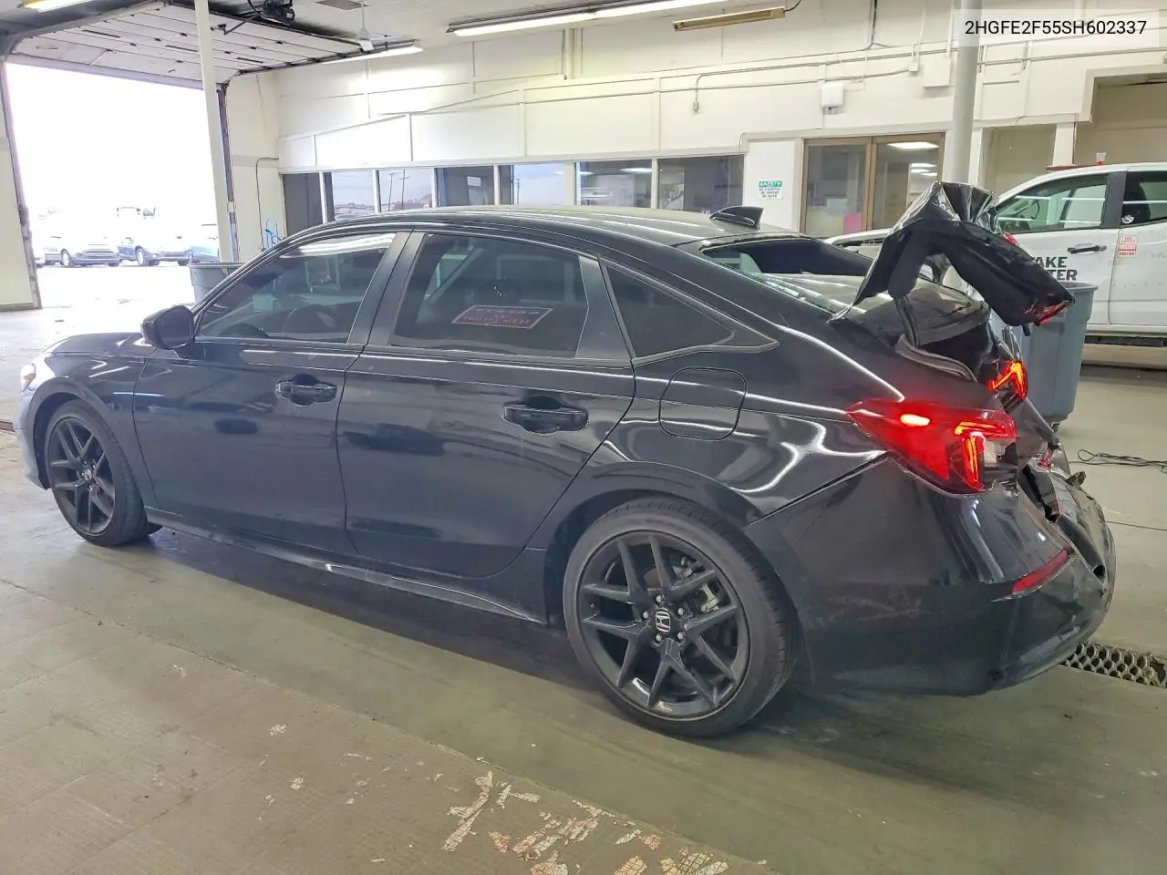 2025 HONDA CIVIC VIN 2HGFE2F55SH602337 — фото 2