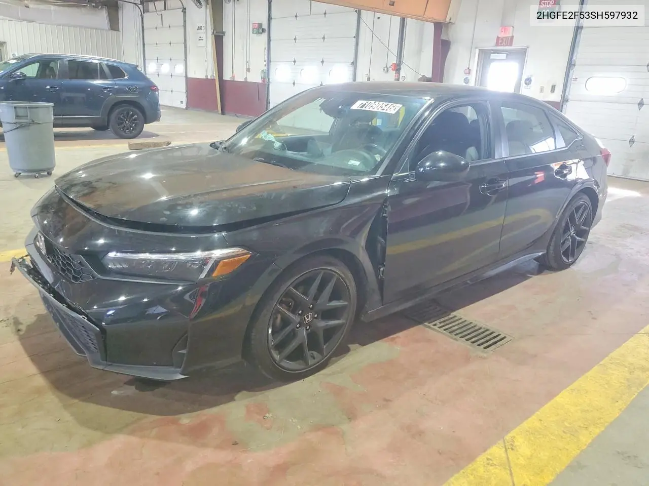 HONDA CIVIC 2025, VIN 2HGFE2F53SH597932