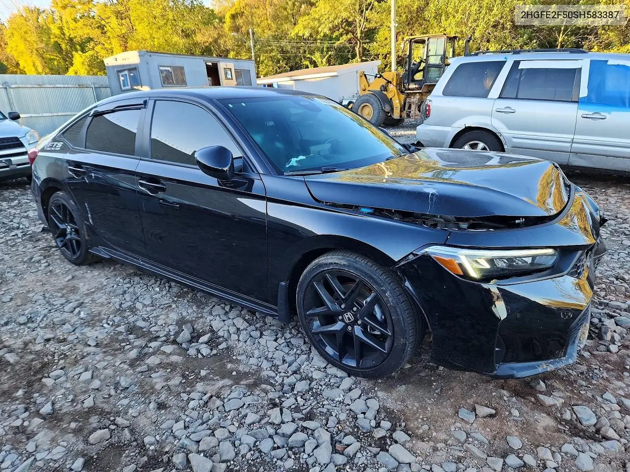 2025 HONDA CIVIC VIN 2HGFE2F50SH583387 — фото 4
