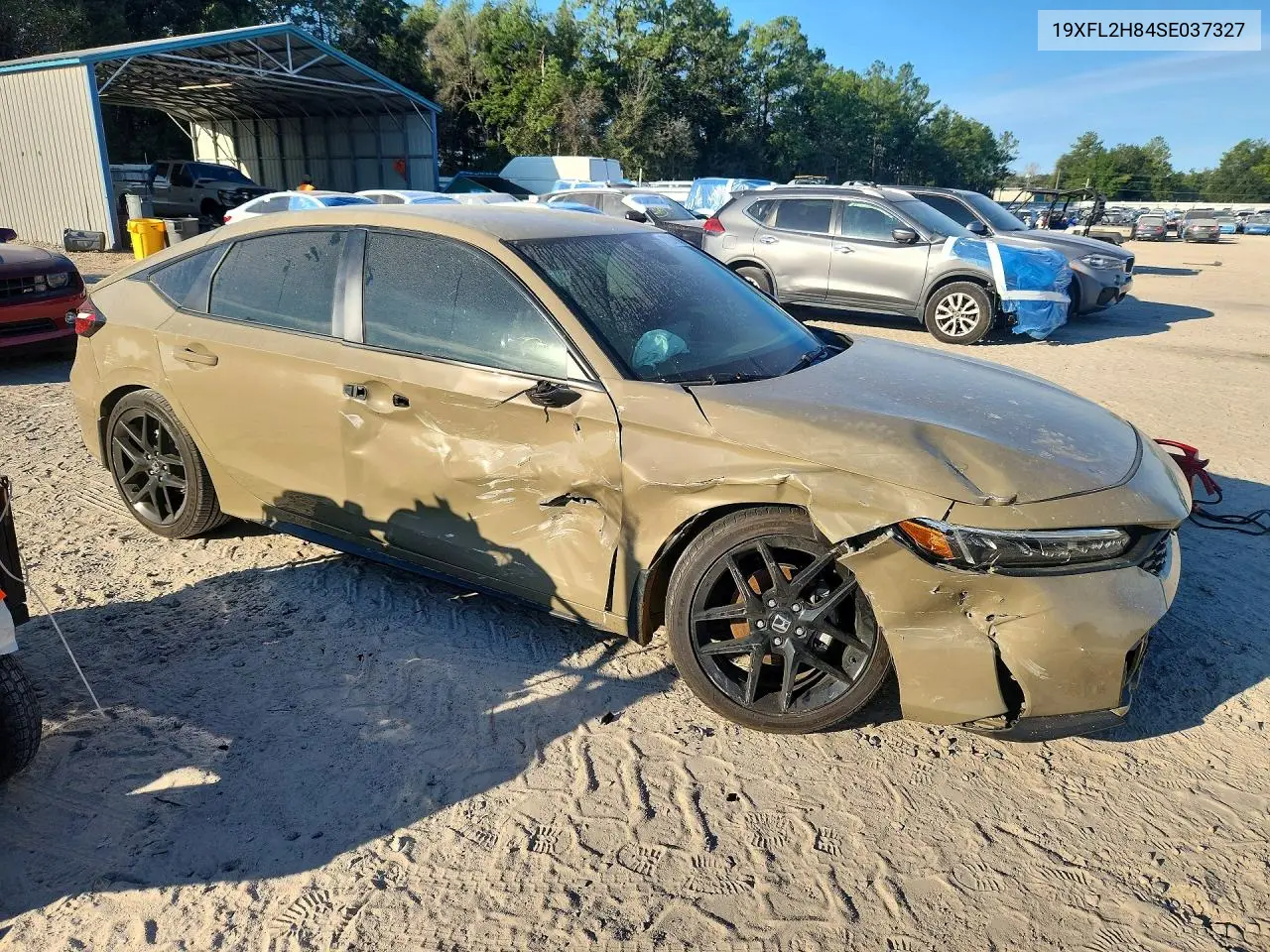 2025 HONDA CIVIC VIN 19XFL2H84SE037327 — фото 4