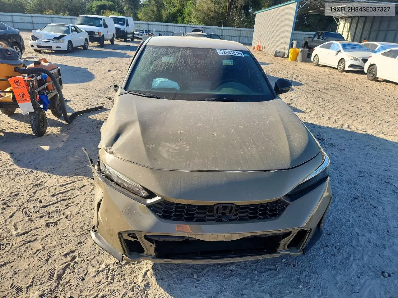 2025 HONDA CIVIC VIN 19XFL2H84SE037327 — фото 5