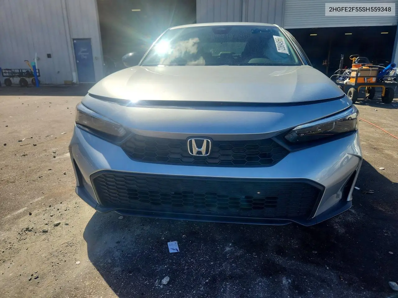 2025 HONDA CIVIC VIN 2HGFE2F55SH559348 — фото 5