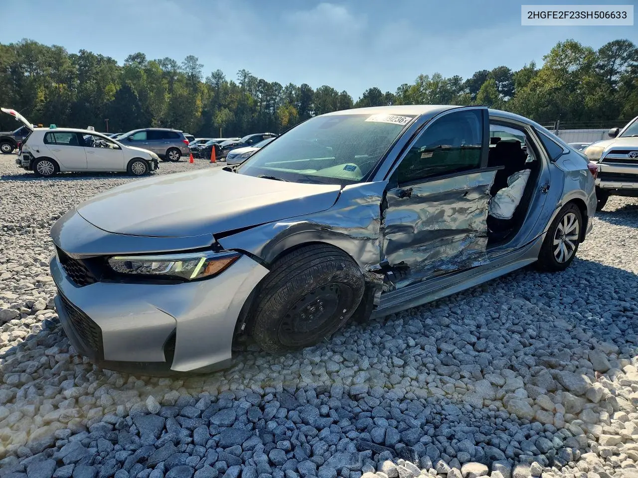 HONDA CIVIC 2025, VIN 2HGFE2F23SH506633