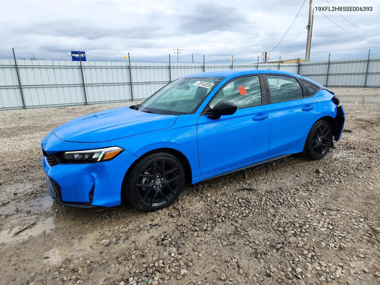 HONDA CIVIC 2025, VIN 19XFL2H85SE006393