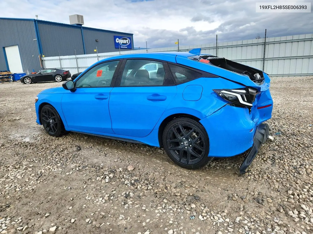 2025 HONDA CIVIC VIN 19XFL2H85SE006393 — фото 2