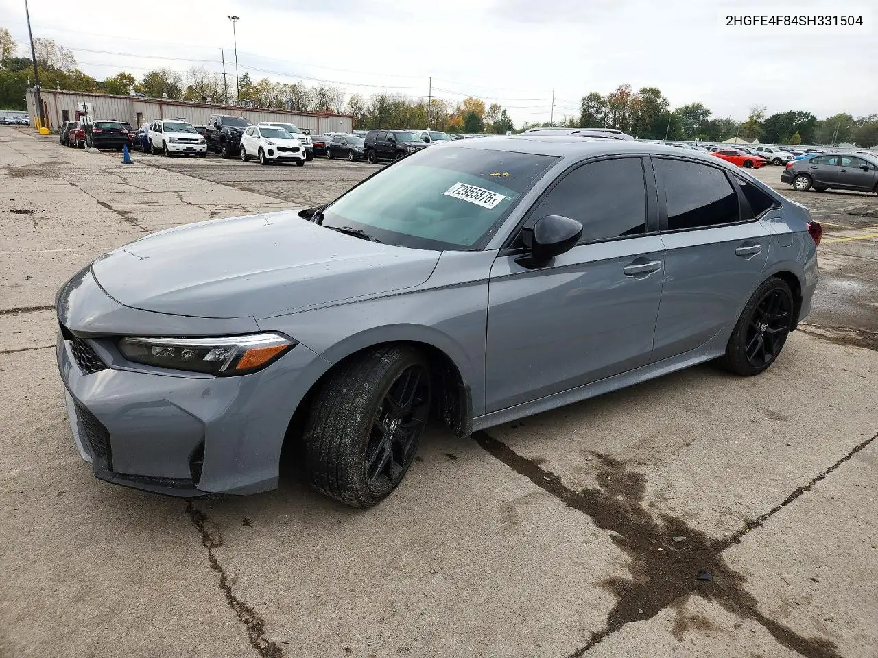 HONDA CIVIC 2025, VIN 2HGFE4F84SH331504
