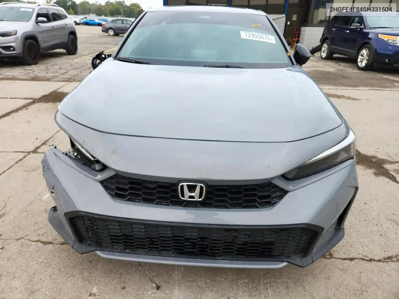 2025 HONDA CIVIC VIN 2HGFE4F84SH331504 — фото 5