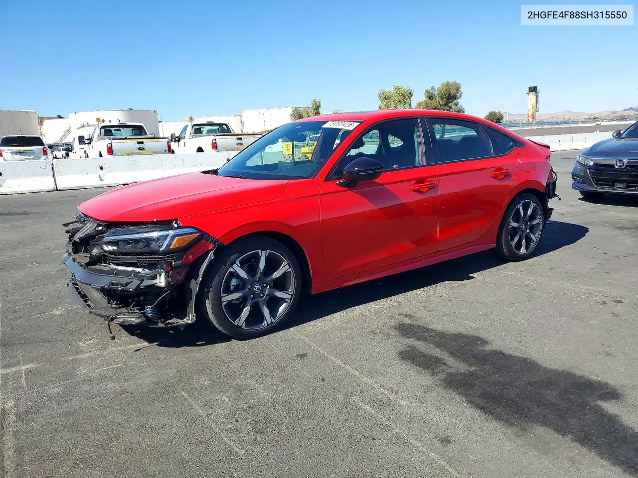 HONDA CIVIC 2025, VIN 2HGFE4F88SH315550
