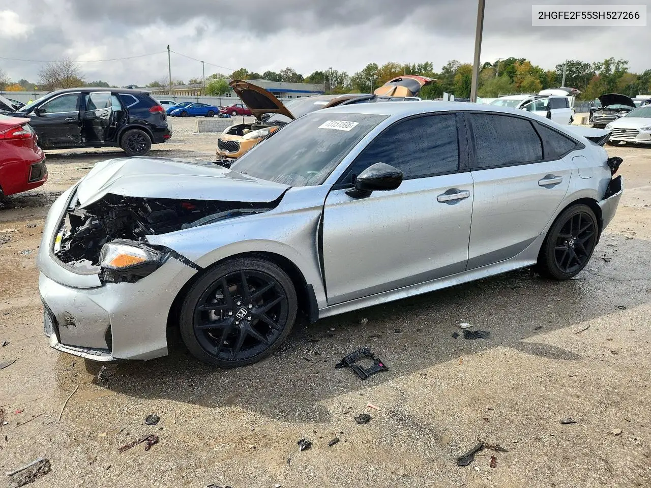 HONDA CIVIC 2025, VIN 2HGFE2F55SH527266