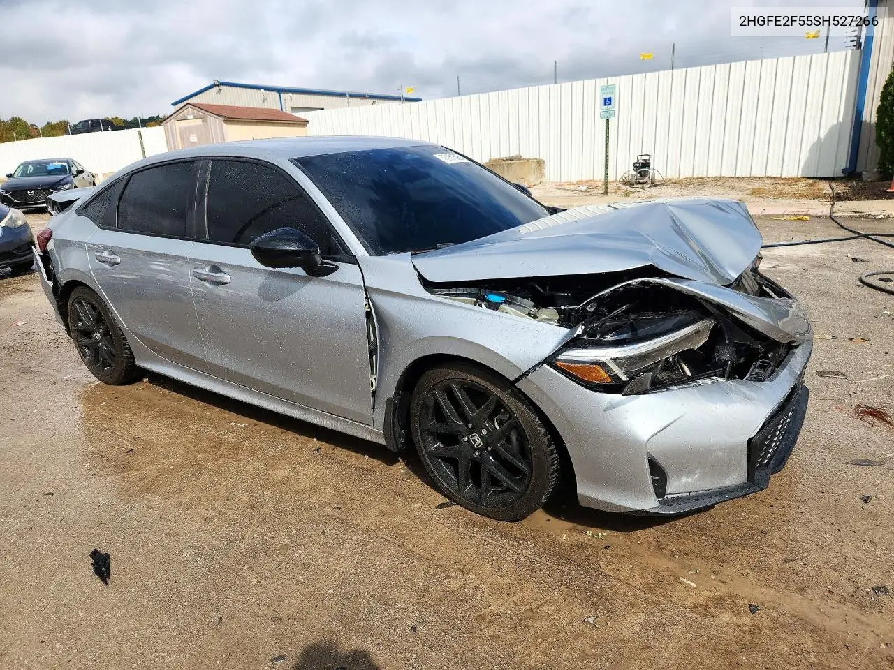 2025 HONDA CIVIC VIN 2HGFE2F55SH527266 — фото 4