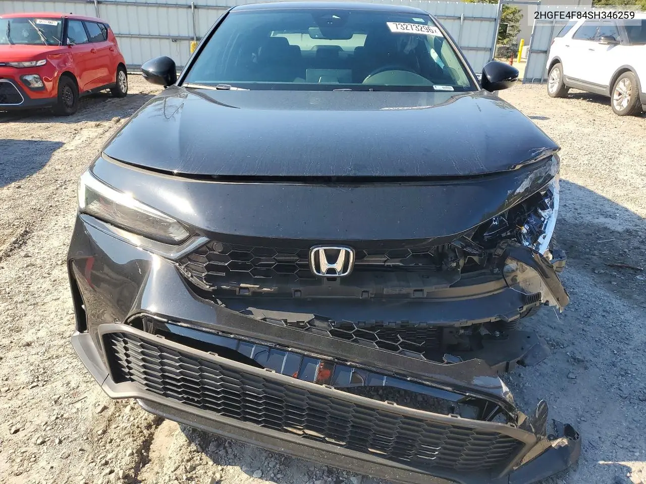 2025 HONDA CIVIC VIN 2HGFE4F84SH346259 — фото 5