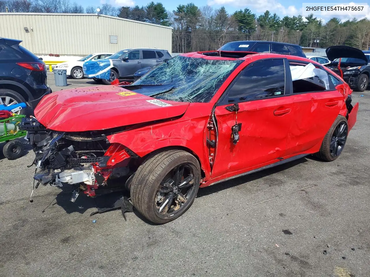 HONDA CIVIC 2026, VIN 2HGFE1E54TH475657